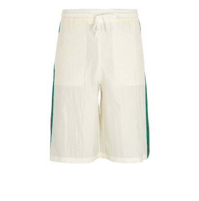 Gucci Web Shorts, front view