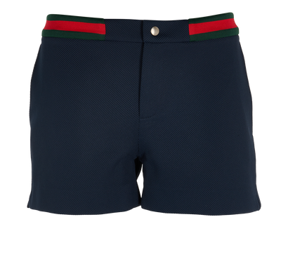 Gucci Web Waistband Shorts, front view