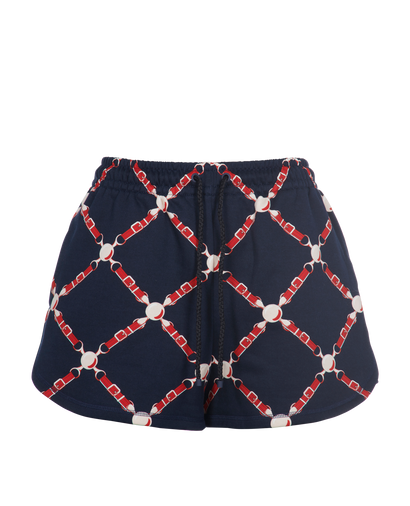 Hermès Printed Shorts, front view