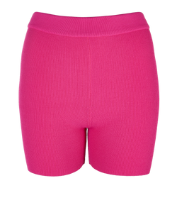 Jacquemus Le Shorts Arancia, Viscose, Pink, UK8, 3*