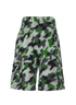 Kenzo Camo Shorts, back view