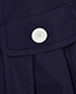 Louis Vuitton White Button Shorts, other view