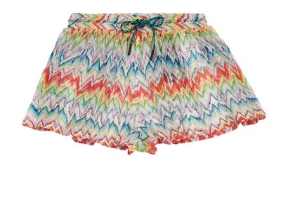 Missoni Zig Zag Shorts, front view