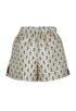 Miu Miu Jacqured Shorts, back view