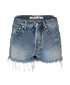 Off-White Denim Shorts, £65, Clothing, Blue, Cotton/Denim, Front view