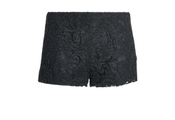 Prada Lace Shorts, Cotton, Black, UK10, 3*