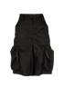Prada Zip-Pocket Shorts, &pound;180, Clothing, Black, Polyester (Polymer), Front view