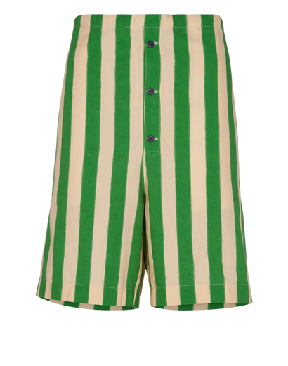 Prada Striped Shorts, front view