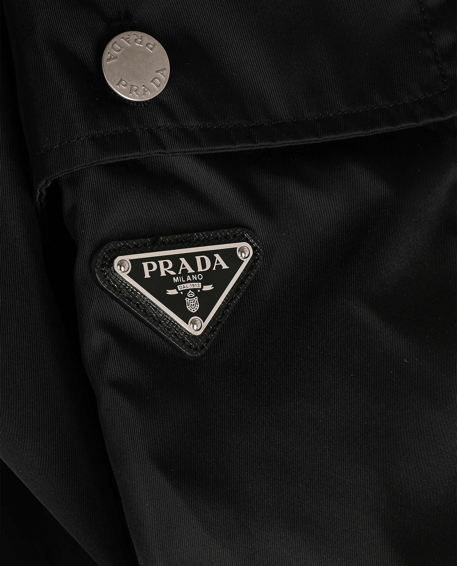 Prada Re-Nylon Shorts, &pound;350, Clothing, Black, Polyester (Polymer), Other view