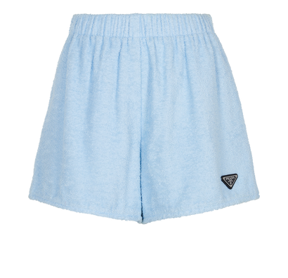 Prada Terrycloth Shorts, front view
