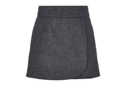 REDValentino Skirt Effect Shorts, front view