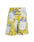 Valentino Floral Bermuda Shorts, back view