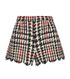 Red Valentino Tweed Shorts, front view