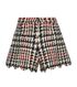 Red Valentino Tweed Shorts, back view