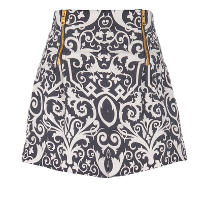 Versace Baroque Print Shorts, front view