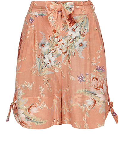 Zimmermann Floral Printed Shorts, front view