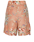Zimmermann Floral Printed Shorts, back view