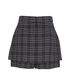 Alexander McQueen Checkered Short, back view