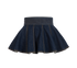 Alaia Peplum Denim Skirt, &pound;220, Clothing, Blue, Denim, Front view