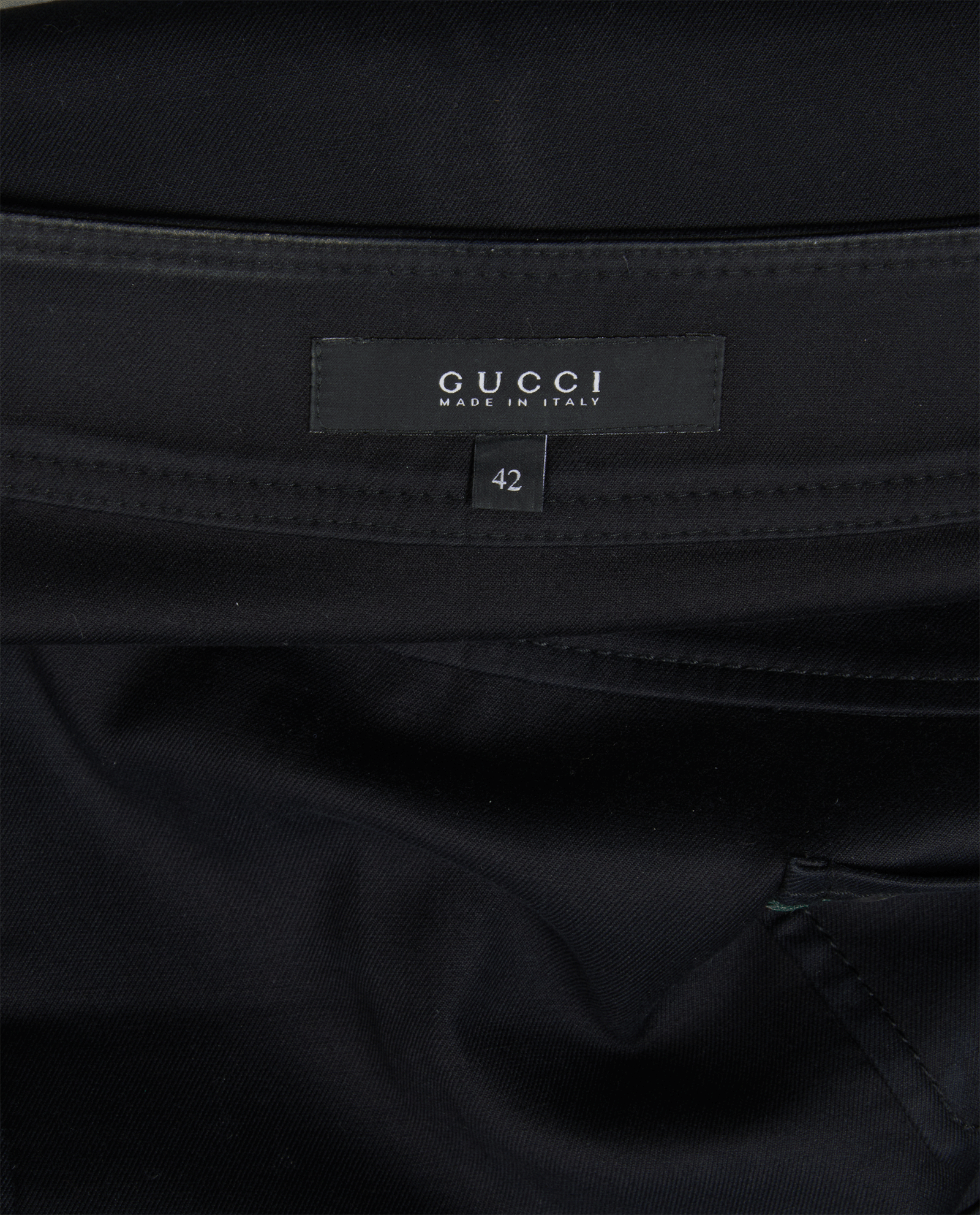 Gucci Vintage Web Mini Skirt, &pound;90, Clothing, Black, Cotton, Other view