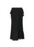 Alexander McQueen Ruffle Midi Skirt, front view