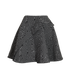 Kenzo Zigzag Ruffled Skirt, &pound;90, Clothing, Grey, Polyester/Wool, Front view