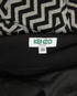 Kenzo Zigzag Ruffled Skirt, &pound;90, Clothing, Grey, Polyester/Wool, Other view