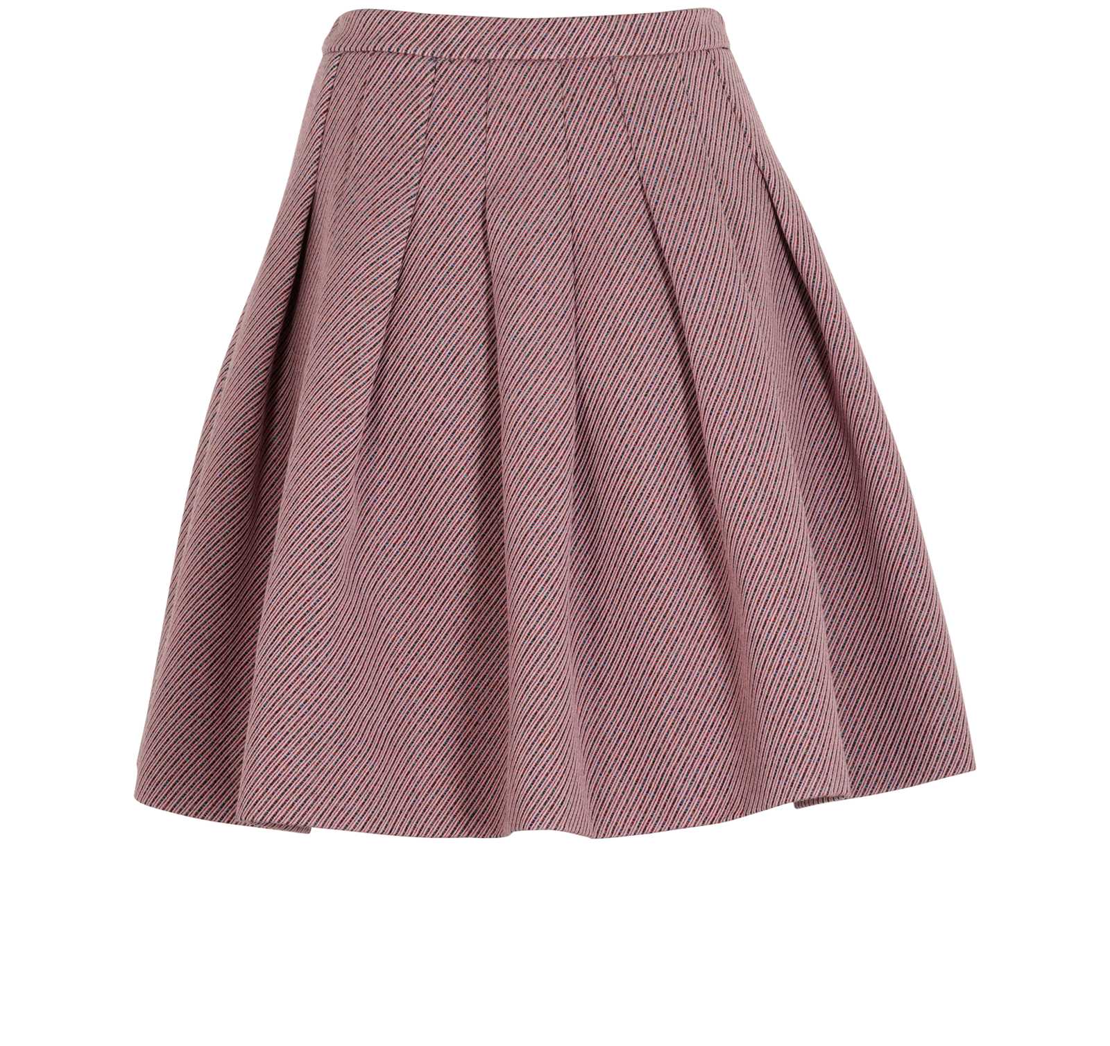 Christian Dior Puff Striped Skirt, &pound;550, Clothing, Pink, Wool, Back view