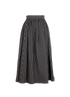 Christian Dior Pinstripe Skirt, &pound;450, Clothing, Black/White, Linen, Front view