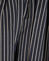 Christian Dior Pinstripe Skirt, &pound;450, Clothing, Black/White, Linen, Other view
