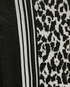 Balmain Animal Print Skirt, &pound;150, Clothing, Black/White, Viscose, Other view