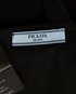 Prada High Waisted Midi Skirt, &pound;350, Clothing, Black, Polyester, Other view