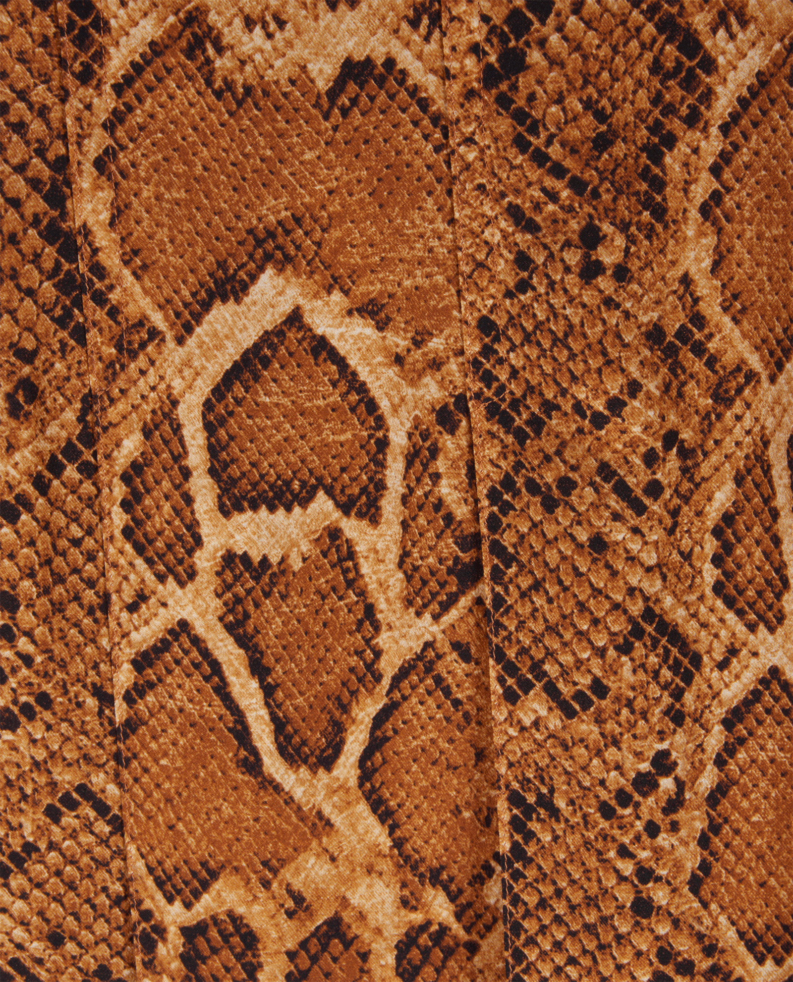 Gucci Garden Snakeskin Print Skirt, &pound;350, Clothing, Beige/Tan, Silk, Other view