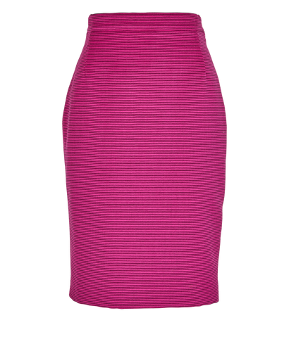 Max Mara Pencil Skirt, &pound;90, Clothing, Pink, Wool, Front view