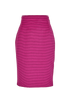 Max Mara Pencil Skirt, &pound;90, Clothing, Pink, Wool, Front view