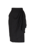 Max Mara Side Button Skirt, &pound;110, Clothing, Grey, Wool, Front view