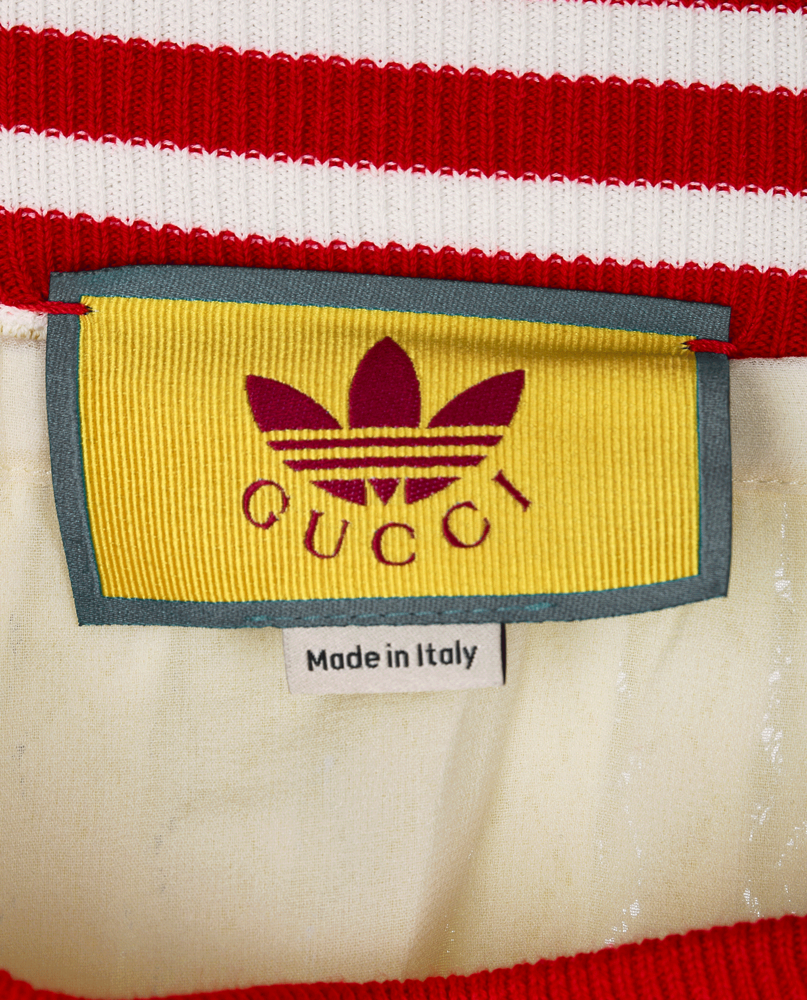 Gucci x Adidas Pleated Skirt, &pound;180, Clothing, Cream/Yellow, Cotton, Other view