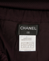 Chanel 02P Layered Tie-Waist Skirt, £250, Clothing, Burgundy, Polyester (Polymer), Other view