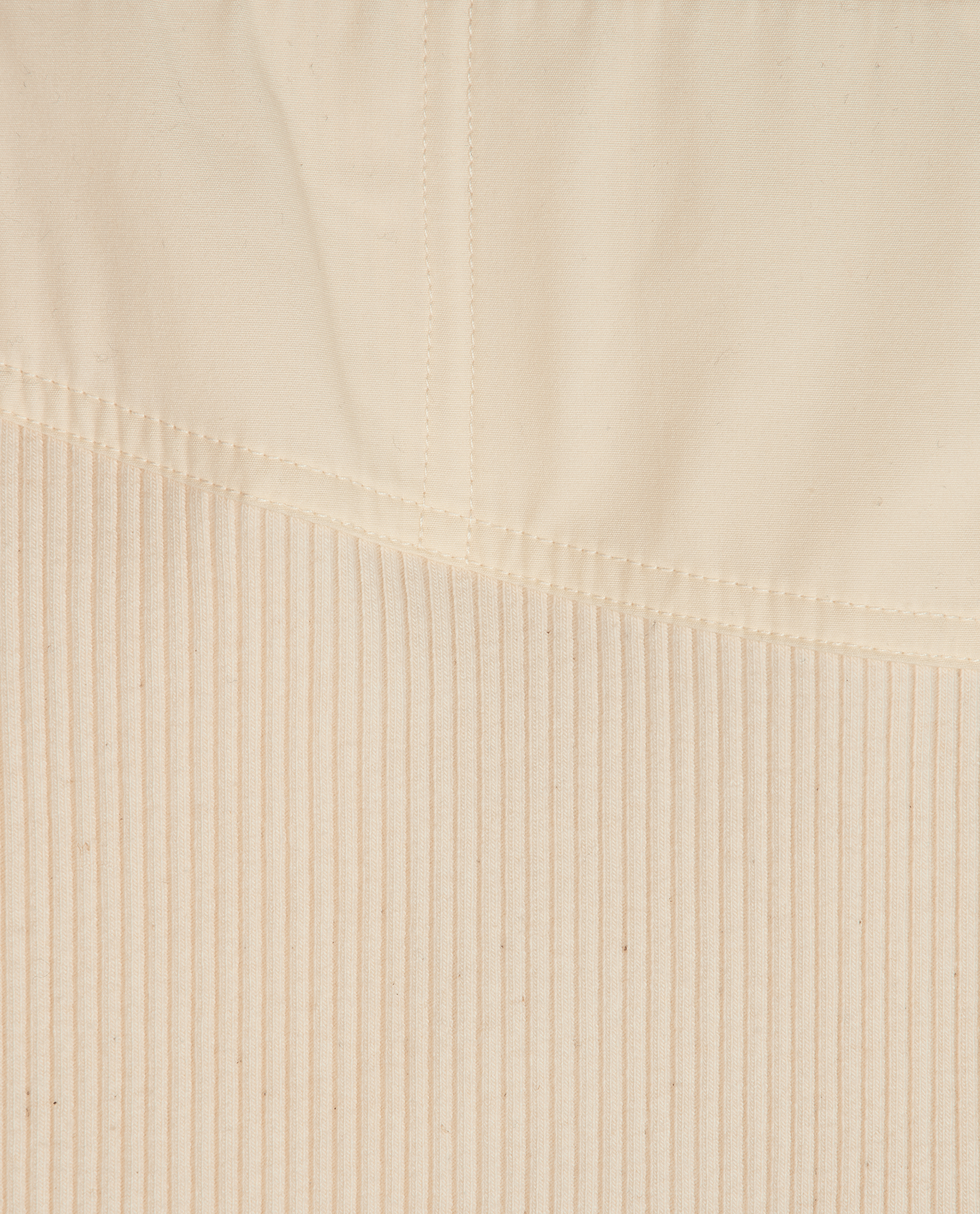 Bottega Veneta Ribbed Skirt, &pound;350, Clothing, Cream, Cotton, Other view