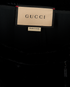 Gucci Velvet Skirt, &pound;180, Clothing, Black, Silk/Viscose, Other view