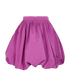 Valentino Pleated Puffer Skirt, &pound;180, Clothing, Purple, Cotton/Polyester, Front view