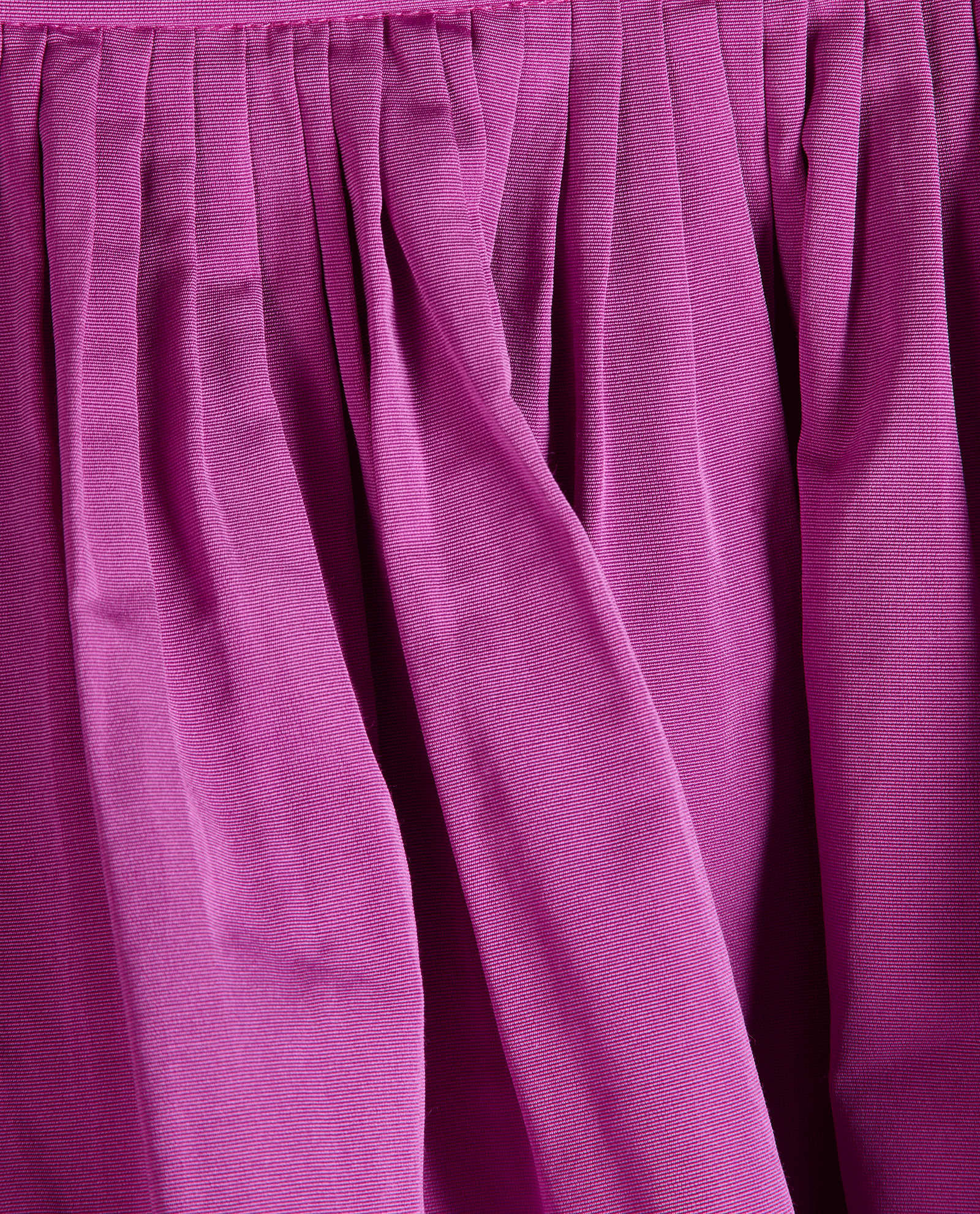 Valentino Pleated Puffer Skirt, &pound;180, Clothing, Purple, Cotton/Polyester, Other view