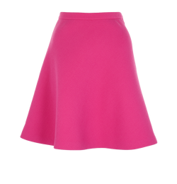 Miu Miu Flared Mini Skirt, Virgin Wool, Pink, UK10, 2*