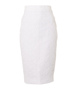 Givenchy Pencil Skirt, Poly, White, UK10, 1*