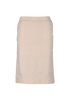 Acne Studios Back-Vent Skirt, £110, Clothing, Pink, Linen/Viscose, Front view