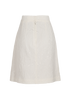 Dolce & Gabbana Jacquard Skirt, &pound;80, Clothing, White, Cotton, Back view