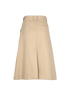 Stella McCartney Split A-Line Skirt, £110, Clothing, Beige, Polyester (Polymer), Back view