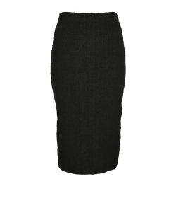 Bottega Veneta Textured Skirt, Viscose/Poly, Black, Sz S, 3*