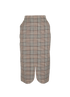 Burberry Check Pencil Skirt, &pound;110, Clothing, Beige, Wool, Front view