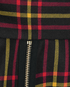 Gucci Check Zipped Skirt, £250, Clothing, Navy/Red/Yellow, Wool, Other view